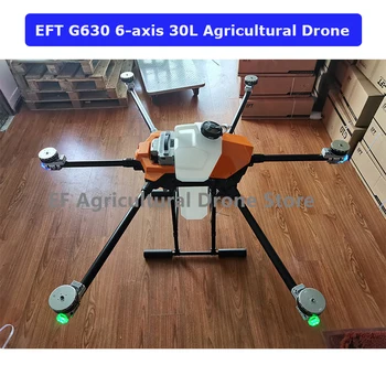 2021 Novo EFT GX Series G630 6-eixo 30L Agricultura Drone UAV